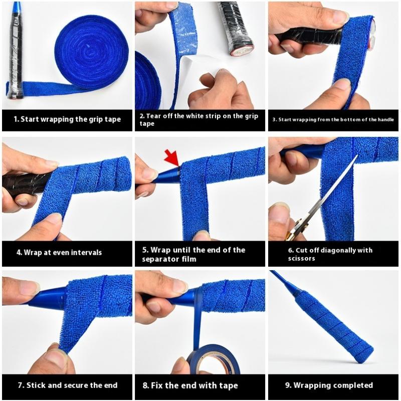 *New 1Set 5m/10m Towel Glue Gr - Badminton Question 评论和价格