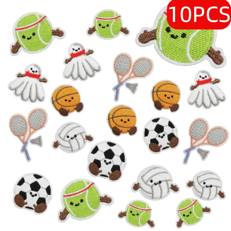 Various Sports Designs Patches - Badminton Vector 评论和价格